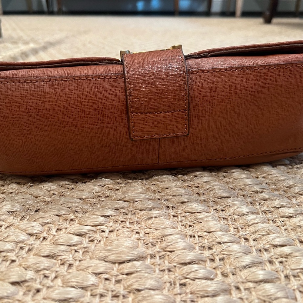 Fendi Cognac Leather Chameleon Satchel Bag - Picture 10 of 16